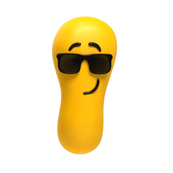 A smiling emoji, happy because Designity’s clients are supporting the next generation of talented, emerging Creatives.